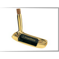 Brass Putter/Hickory Wood Shaft